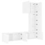 Muebles de TV de pared 5 piezas madera de ingeniería blanco von , TV-Möbel - Ref: Foro24-3216482, Preis: 271,25 €, Rabatt: %