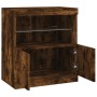 Aparador con luces LED roble ahumado 60x37x67 cm von , Sideboards - Ref: Foro24-836655, Preis: 63,27 €, Rabatt: %