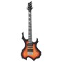 Guitarra eléctrica principiantes con funda marrón negro 4/4 39" by , Guitars - Ref: Foro24-70186, Price: 185,72 €, Discount: %