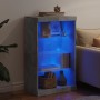 Aparador con luces LED gris hormigón 60,5x37x100 cm von , Sideboards - Ref: Foro24-836710, Preis: 64,77 €, Rabatt: %
