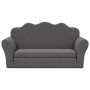 Sofá cama de niños 2 plazas felpa suave gris antracita by , Baby and Toddler Furniture - Ref: Foro24-357060, Price: 71,14 €, ...