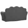 Sofá cama de niños 2 plazas felpa suave gris antracita by , Baby and Toddler Furniture - Ref: Foro24-357060, Price: 71,14 €, ...