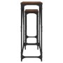 Mesas consola apilables 2 pzas madera ingeniería marrón roble by , Side tables - Ref: Foro24-837806, Price: 45,11 €, Discount: %