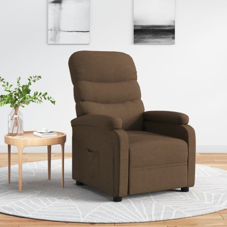 Sillón reclinable de tela marrón von , Sessel - Ref: Foro24-344894, Preis: 215,23 €, Rabatt: %