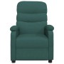 Sillón reclinable de tela verde oscuro by , Armchairs - Ref: Foro24-344896, Price: 205,76 €, Discount: %