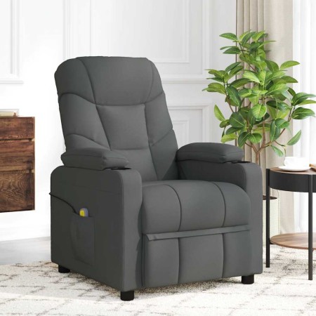 Sillón reclinable de tela gris oscuro by , Armchairs - Ref: Foro24-348530, Price: 248,72 €, Discount: %