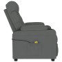 Sillón reclinable de tela gris oscuro by , Armchairs - Ref: Foro24-348530, Price: 248,72 €, Discount: %