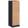 Aparador con puertas de vidrio negro 35x37x109 cm de , Aparadores - Ref: Foro24-836386, Precio: 81,18 €, Descuento: %