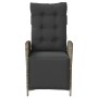 Sillones reclinables jardín con reposapiés 2 uds ratán PE gris von , Gartenstühle - Ref: Foro24-365291, Preis: 253,72 €, Raba...