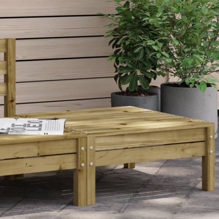 Taburete de jardín madera de pino impregnada by , Modular outdoor sofas - Ref: Foro24-838018, Price: 35,15 €, Discount: %