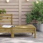 Taburete de jardín madera de pino impregnada by , Modular outdoor sofas - Ref: Foro24-838018, Price: 35,15 €, Discount: %