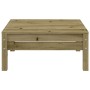 Taburete de jardín madera de pino impregnada by , Modular outdoor sofas - Ref: Foro24-838018, Price: 35,15 €, Discount: %