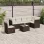 Juego de sofás de jardín 7 piezas con cojines ratán PE marrón von , Gartensets - Ref: Foro24-3249552, Preis: 443,55 €, Rabatt: %
