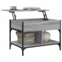 Mesa de centro madera ingeniería metal gris Sonoma 70x50x50 cm by , Coffee table - Ref: Foro24-845364, Price: 74,06 €, Discou...