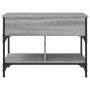 Mesa de centro madera ingeniería metal gris Sonoma 70x50x50 cm by , Coffee table - Ref: Foro24-845364, Price: 74,06 €, Discou...