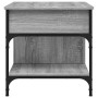 Mesa de centro madera ingeniería metal gris Sonoma 70x50x50 cm by , Coffee table - Ref: Foro24-845364, Price: 74,06 €, Discou...