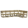 Juego de sofás de jardín 6 piezas madera de pino impregnada von , Gartensets - Ref: Foro24-3217019, Preis: 505,18 €, Rabatt: %