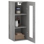 Armario de pared gris Sonoma 34,5x34x90 cm de , Aparadores - Ref: Foro24-828898, Precio: 42,66 €, Descuento: %