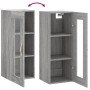 Armario de pared gris Sonoma 34,5x34x90 cm de , Aparadores - Ref: Foro24-828898, Precio: 42,66 €, Descuento: %