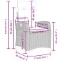 Set de comedor jardín con cojines 4 pzas ratán sintético beige by , Garden sets - Ref: Foro24-3277419, Price: 498,97 €, Disco...