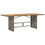 Set comedor jardín 9 pzas y cojines ratán sintético gris by , Garden sets - Ref: Foro24-3213519, Price: 1,00 €, Discount: %