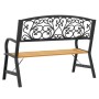Banco de jardín de madera 120 cm de , Bancos de jardín - Ref: Foro24-366540, Precio: 108,45 €, Descuento: %