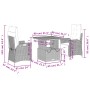 Set comedor de jardín 3 pzas con cojines ratán sintético beige von , Gartensets - Ref: Foro24-3277471, Preis: 373,36 €, Rabat...