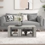 Mesa de centro madera contrachapada gris hormigón 100x50x36 cm de , Mesas de centro - Ref: Foro24-816524, Precio: 56,75 €