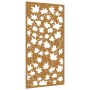 Adorno de pared jardín acero corten diseño hoja arce 105x55 cm by , Posters, prints and visual art - Ref: Foro24-824479, Pric...