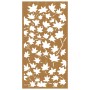 Adorno de pared jardín acero corten diseño hoja arce 105x55 cm by , Posters, prints and visual art - Ref: Foro24-824479, Pric...