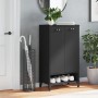 Mueble zapatero VIKEN madera de ingeniería negra de , Zapateros y organizadores de calzado - Ref: Foro24-374924, Precio: 147,...