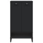 Mueble zapatero VIKEN madera de ingeniería negra by , Shoe racks and shoe organizers - Ref: Foro24-374924, Price: 147,14 €, D...