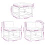 Juego de muebles jardín 7 pzas y cojines madera pino impregnada von , Gartensets - Ref: Foro24-3216939, Preis: 766,96 €, Raba...