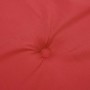 Cojines de silla de jardín 2 uds tela Oxford rojo 40x40x3 cm von , Kissen für Stühle und Sofas - Ref: Foro24-314014, Preis: 2...