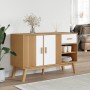 Aparador OLDEN madera maciza pino blanco y marrón 114x43x73,5cm von , Sideboards - Ref: Foro24-358608, Preis: 158,04 €, Rabat...
