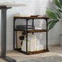 Soporte de impresora 3 niveles roble ahumado 43x48x64 cm von , Drucker unterstützt - Ref: Foro24-842278, Preis: 49,19 €, Raba...