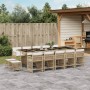 Set comedor de jardín con cojines 15 pzas ratán sintético beige von , Gartensets - Ref: Foro24-3211714, Preis: 997,14 €, Raba...