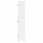 Biombo separador de 5 paneles madera maciza Paulownia blanco by , Room dividers - Ref: Foro24-358840, Price: 174,83 €, Discou...