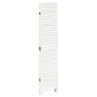 Biombo separador de 6 paneles madera maciza Paulownia blanco by , Room dividers - Ref: Foro24-358842, Price: 190,41 €, Discou...