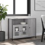 Aparador madera de ingeniería gris Sonoma 100x35x75 cm by , Sideboards - Ref: Foro24-835512, Price: 96,06 €, Discount: %