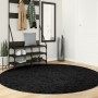 Alfombra de pelo corto OVIEDO negro Ø 200 cm by , Rugs - Ref: Foro24-375569, Price: 108,20 €, Discount: %