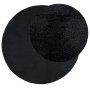 Alfombra de pelo corto OVIEDO negro Ø 200 cm by , Rugs - Ref: Foro24-375569, Price: 108,20 €, Discount: %