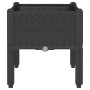 Jardinera con patas PP negro 40x40x42 cm von , Töpfe und Pflanzgefäße - Ref: Foro24-367888, Preis: 38,95 €, Rabatt: %