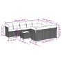 Set Gartensofas 11 Stück Kissen synthetisches Rattan braun von , Gartensets - Ref: Foro24-3218233, Preis: 714,29 €, Rabatt: %