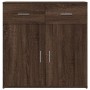 Aparador de madera de ingeniería marrón roble 79x38x80 cm von , Sideboards - Ref: Foro24-840526, Preis: 106,01 €, Rabatt: %