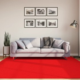 Alfombra de pelo corto OVIEDO rojo 200x200 cm de , Alfombras - Ref: Foro24-375626, Precio: 97,68 €, Descuento: %