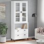 Aparador alto VIKEN madera maciza de pino blanco 80x40x200 cm by , Sideboards - Ref: Foro24-3207141, Price: 336,30 €, Discoun...