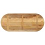Tablero de mesa ovalado madera maciza mango rugosa 140x60x3,8cm by , Table tops - Ref: Foro24-370121, Price: 161,68 €, Discou...