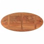 Tablero de mesa ovalado madera maciza de acacia 140x50x2,5 cm von , Tischplatten - Ref: Foro24-370805, Preis: 84,65 €, Rabatt: %