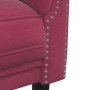 Juego de sofás 2 piezas terciopelo rojo tinto by , Sofas - Ref: Foro24-3209223, Price: 509,03 €, Discount: %